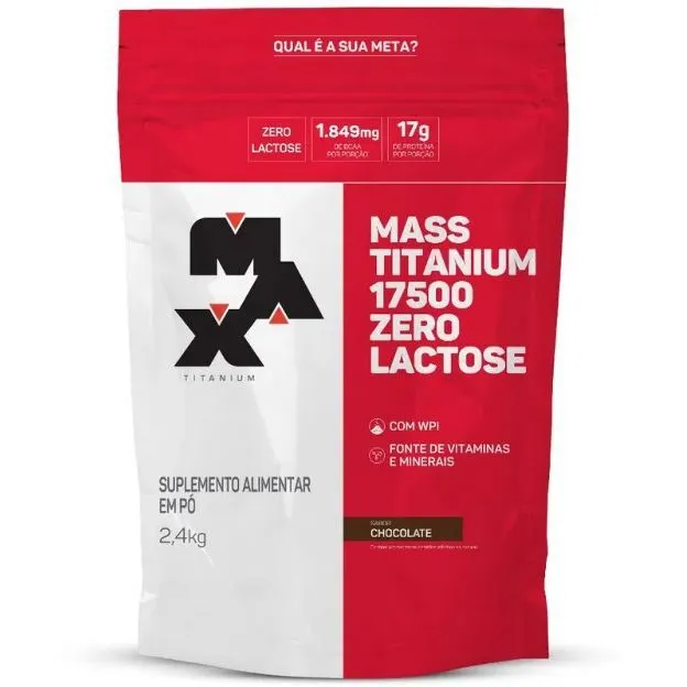 Mass Titanium 17500 Zero Lactose MAX Titanium