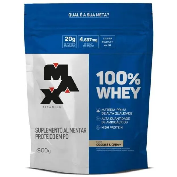 Whey 100% MAX Titanium Refil